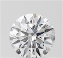 Lab Grown Diamond 1.01 Carats, Round with Ideal Cut, D Color, VVS2 Clarity and Certified by IGI
