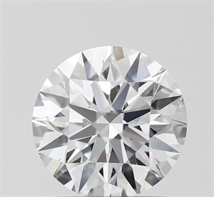 Picture of Lab Grown Diamond 1.01 Carats, Round with Ideal Cut, D Color, VVS2 Clarity and Certified by IGI