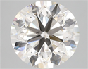 Natural Diamond 5.01 Carats, Round with Very Good Cut, L Color, SI2 Clarity and Certified by GIA