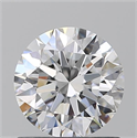 Natural Diamond 1.01 Carats, Round with Excellent Cut, E Color, VVS1 Clarity and Certified by GIA