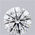 Lab Grown Diamond 3.05 Carats, Round with Ideal Cut, G Color, VVS2 Clarity and Certified by IGI