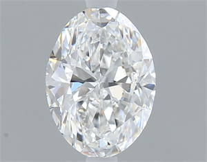 Picture of Natural Diamond 0.40 Carats, Oval with  Cut, F Color, VVS2 Clarity and Certified by GIA