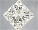 Natural Diamond 1.01 Carats, Princess with  Cut, I Color, VS1 Clarity and Certified by IGI