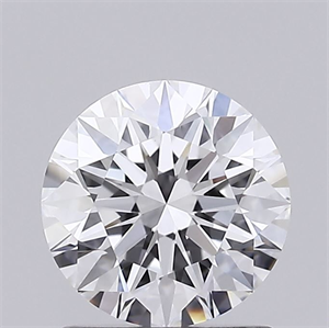 Picture of Lab Grown Diamond 1.06 Carats, Round with Excellent Cut, D Color, VVS2 Clarity and Certified by IGI