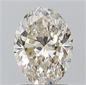 Diamante Natural 1.51 quilates, Ovalado , Color K, claridad SI1 y certificado GIA