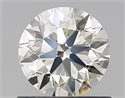 Diamante Natural 0.74 quilates, Redondo , Color K, claridad VVS2 y certificado GIA