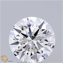 Lab Grown Diamond 2.05 Carats, Round with Ideal Cut, D Color, VVS1 Clarity and Certified by IGI