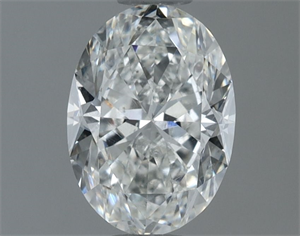 Picture of Natural Diamond 1.00 Carats, Oval with  Cut, G Color, SI1 Clarity and Certified by GIA