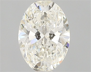 Picture of Natural Diamond 0.53 Carats, Oval with  Cut, J Color, VS1 Clarity and Certified by GIA