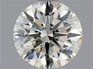 Picture of Natural Diamond 1.21 Carats, Round with Excellent Cut, K Color, VVS1 Clarity and Certified by IGI