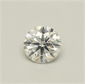 Natural Diamond 0.42 Carats, Round with Excellent Cut, G Color, SI2 Clarity and Certified by GIA