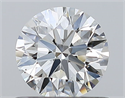 Diamante Natural 0.70 quilates, Redondo , Color H, claridad SI1 y certificado GIA