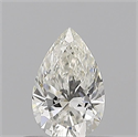 Diamante Natural 0.50 quilates, De pera , Color H, claridad VS1 y certificado GIA