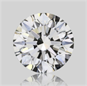 Diamante Natural 1.05 quilates, Redondo , Color K, claridad VVS2 y certificado GIA
