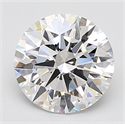 Del inventario de diamantes de laboratorio, 4.18 quilates, Redondo , Color E, claridad IF y certificado IGI
