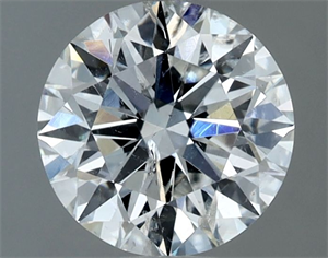 Picture of Natural Diamond 1.30 Carats, Round with Excellent Cut, G Color, I1 Clarity and Certified by GIA