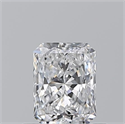 Diamante Natural 0.50 quilates, Radiante , Color D, claridad SI1 y certificado GIA