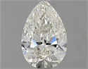 Natural Diamond 1.02 Carats, Pear with  Cut, J Color, SI2 Clarity and Certified by GIA