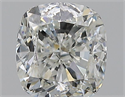 Natural Diamond 0.70 Carats, Cushion with  Cut, I Color, VS1 Clarity and Certified by GIA