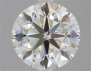 Foto Diamante Natural 2.01 quilates, Redondo , Color J, claridad VS2 y certificado GIA de