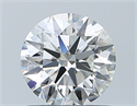 Diamante Natural 0.81 quilates, Redondo , Color I, claridad IF y certificado GIA