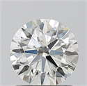 Natural Diamond 1.00 Carats, Round with Excellent Cut, J Color, VS2 Clarity and Certified by GIA