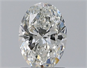 Diamante Natural 0.90 quilates, Ovalado , Color G, claridad VS2 y certificado GIA
