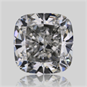 Natural Diamond 0.90 Carats, Cushion with  Cut, F Color, VS2 Clarity and Certified by GIA