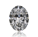 Natural Diamond 0.70 Carats, Oval with  Cut, D Color, VS1 Clarity and Certified by GIA