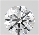 Lab Grown Diamond 1.00 Carats, Round with Ideal Cut, D Color, VVS2 Clarity and Certified by IGI