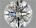 Diamante Natural 1.50 quilates, Redondo , Color H, claridad VVS1 y certificado GIA