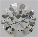 Natural Diamond 1.02 Carats, Round with Excellent Cut, L Color, SI1 Clarity and Certified by IGI