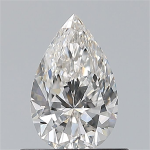 Foto Diamante Natural 0.60 quilates, De pera , Color G, claridad VS1 y certificado GIA de