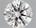 Lab Grown Diamond 3.56 Carats, Round with Ideal Cut, D Color, VVS2 Clarity and Certified by IGI