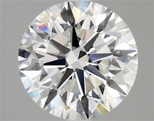 Picture of Lab Grown Diamond 2.52 Carats, Round with Excellent Cut, E Color, VVS2 Clarity and Certified by IGI