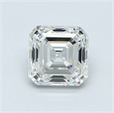 Diamante Natural 0.95 quilates, Asscher , Color I, claridad VS1 y certificado GIA