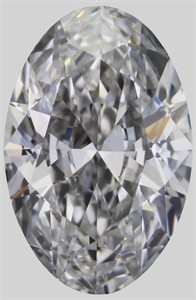 Picture of Natural Diamond 0.50 Carats, Oval with  Cut, E Color, VVS1 Clarity and Certified by GIA