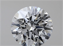 Diamante Natural 0.48 quilates, Redondo , Color E, claridad VS2 y certificado GIA