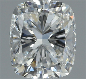 Foto Diamante Natural 1.51 quilates, Del cojín , Color E, claridad VS2 y certificado GIA de