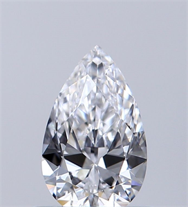 Picture of Natural Diamond 0.50 Carats, Pear with  Cut, D Color, VS1 Clarity and Certified by GIA