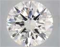 Lab Grown Diamond 6.02 Carats, Round with Excellent Cut, E Color, VVS2 Clarity and Certified by IGI