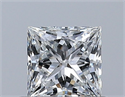 Diamante Natural 0.52 quilates, Princesa , Color G, claridad VS1 y certificado GIA