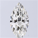 Natural Diamond 2.32 Carats, Marquise with  Cut, J Color, SI2 Clarity and Certified by GIA