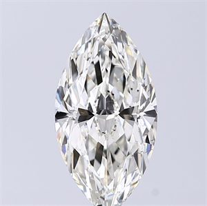 Picture of Natural Diamond 2.32 Carats, Marquise with  Cut, J Color, SI2 Clarity and Certified by GIA