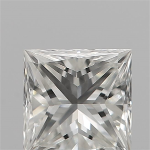 Picture of Natural Diamond 0.20 Carats, Princess with  Cut, H Color, VVS1 Clarity and Certified by GIA