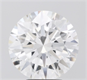 Lab Grown Diamond 5.02 Carats, Round with Ideal Cut, F Color, VVS1 Clarity and Certified by IGI