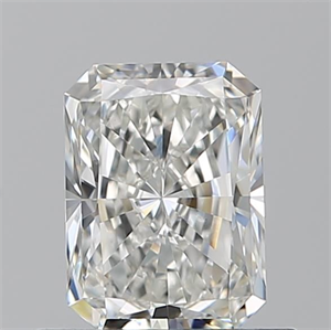 Picture of Natural Diamond 0.73 Carats, Radiant with  Cut, H Color, VS1 Clarity and Certified by GIA