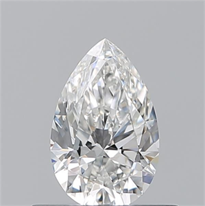 Picture of Natural Diamond 0.50 Carats, Pear with  Cut, F Color, VS1 Clarity and Certified by GIA