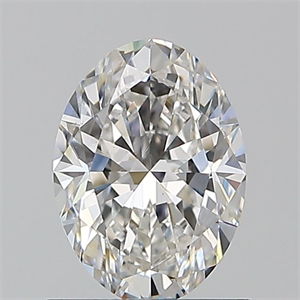 Foto Diamante Natural 0.90 quilates, Ovalado , Color G, claridad VS1 y certificado GIA de
