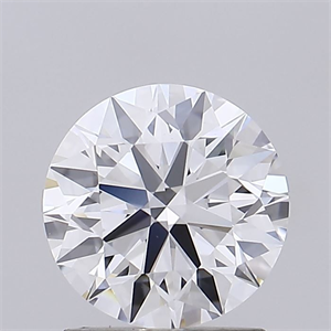 Picture of Lab Grown Diamond 1.50 Carats, Round with Ideal Cut, D Color, VS1 Clarity and Certified by IGI